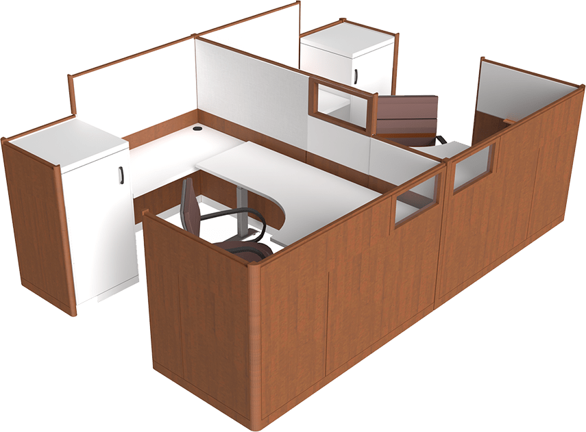 Cubicle office set