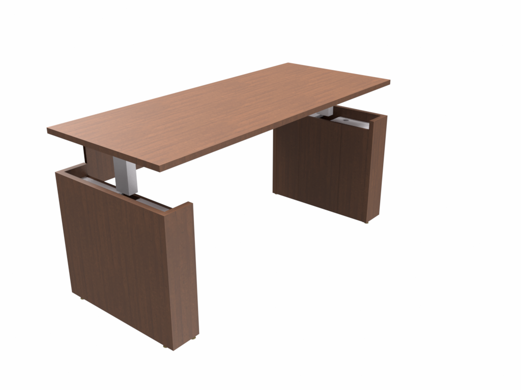 Paull CW Rectangular Height Adjustable Desk