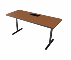 Table with Metal Base Data and Power