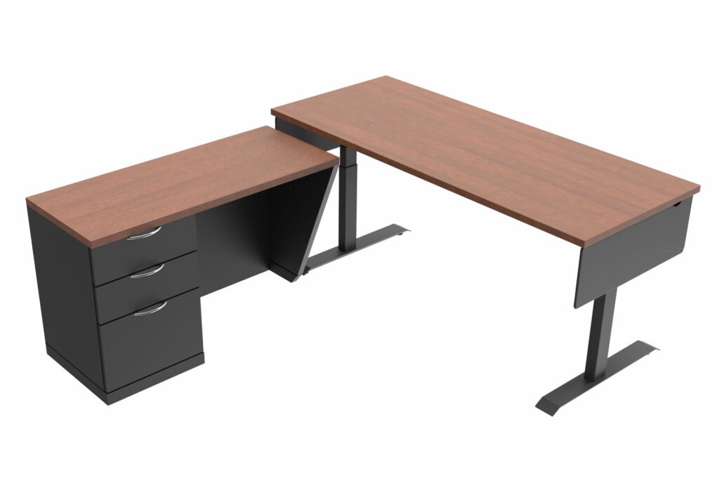 PG-2 Group L-Shape Height Adjustable Desk RCL